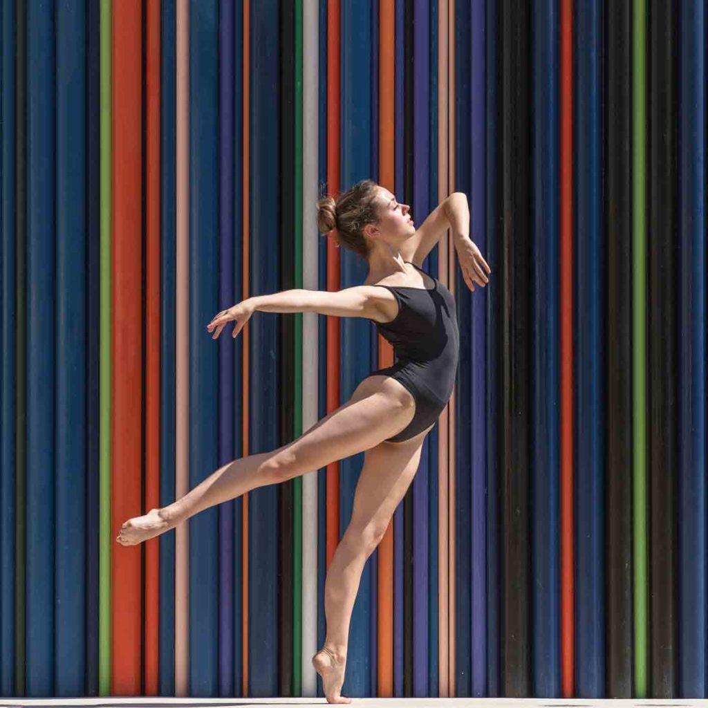 danseuse suissesse à la défense