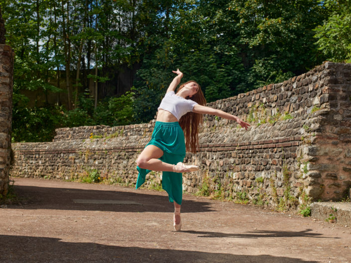 Danseuse Marie Ange au Lugdunum à Lyon