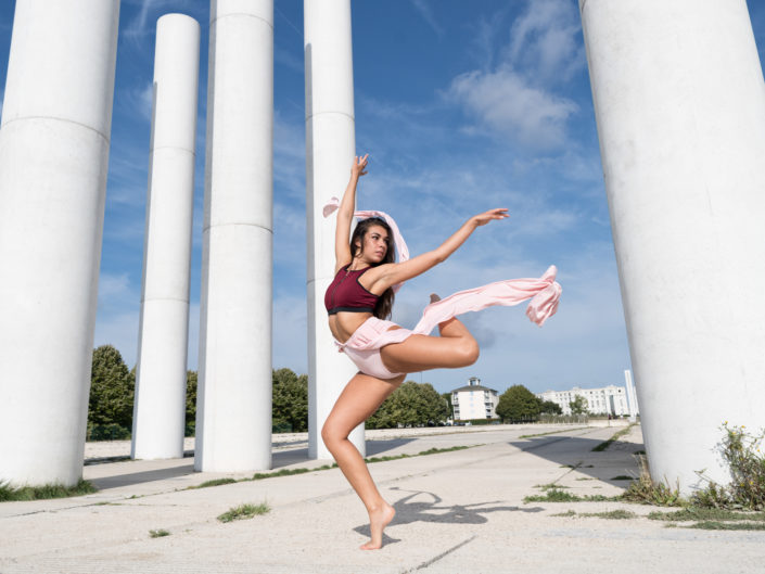 danseuse maiewenn aux 12 colonnesde cergy